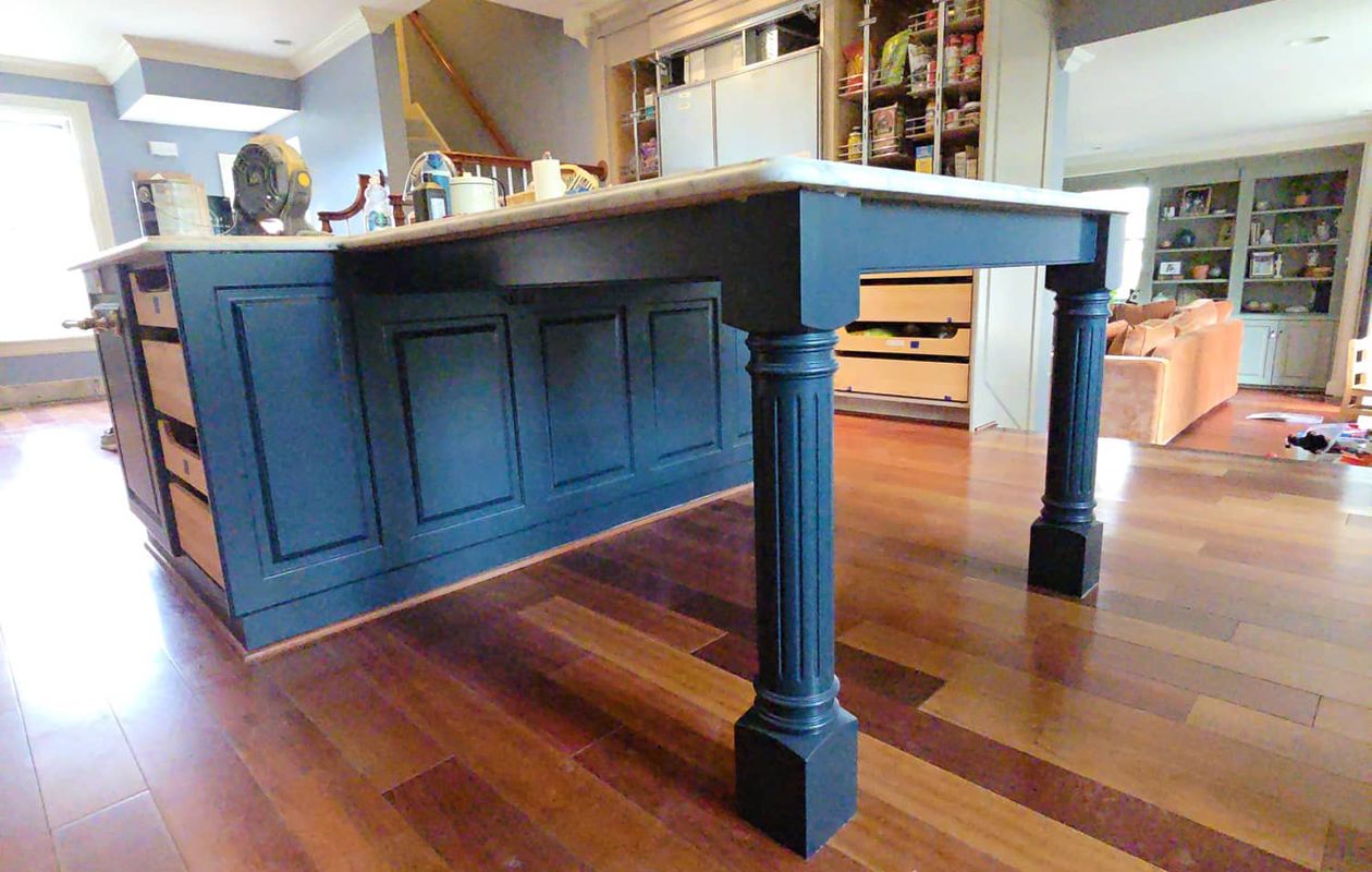 Custom cabinet detail work