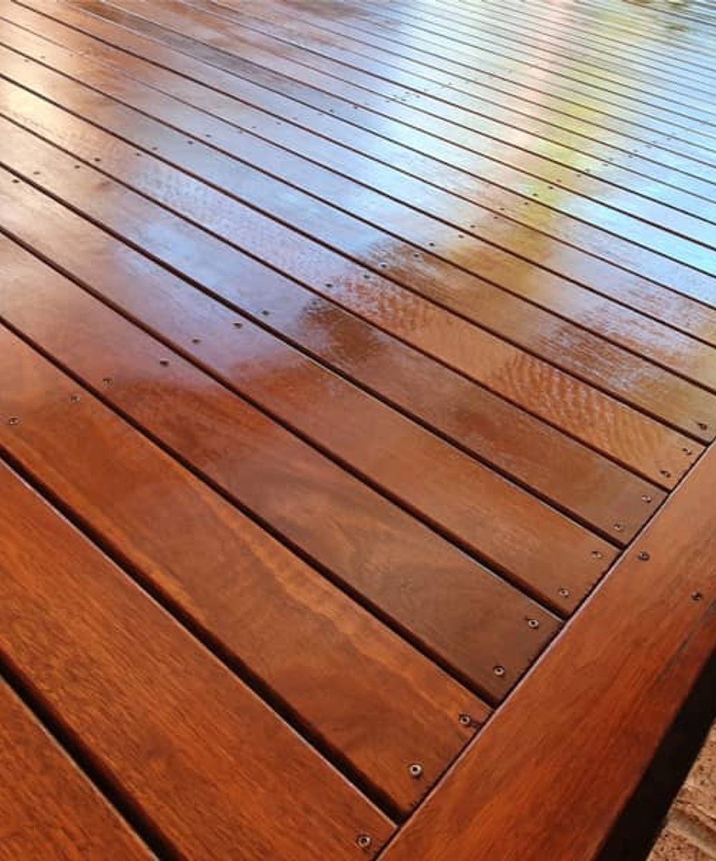 deck staining
