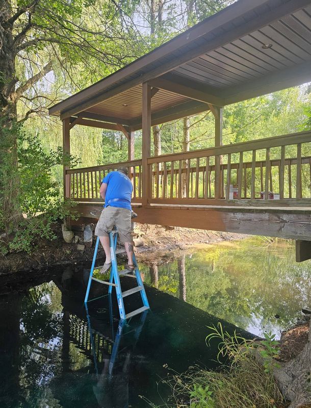 Professional deck restoration