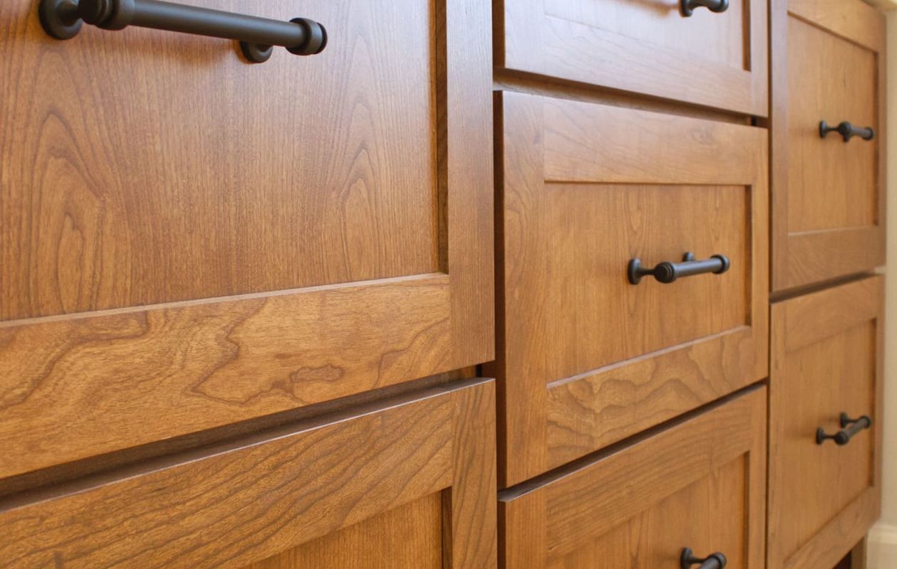 Custom cabinet detail work